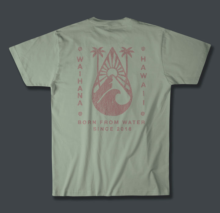 Camiseta premium de algodón pima Tropic Drop