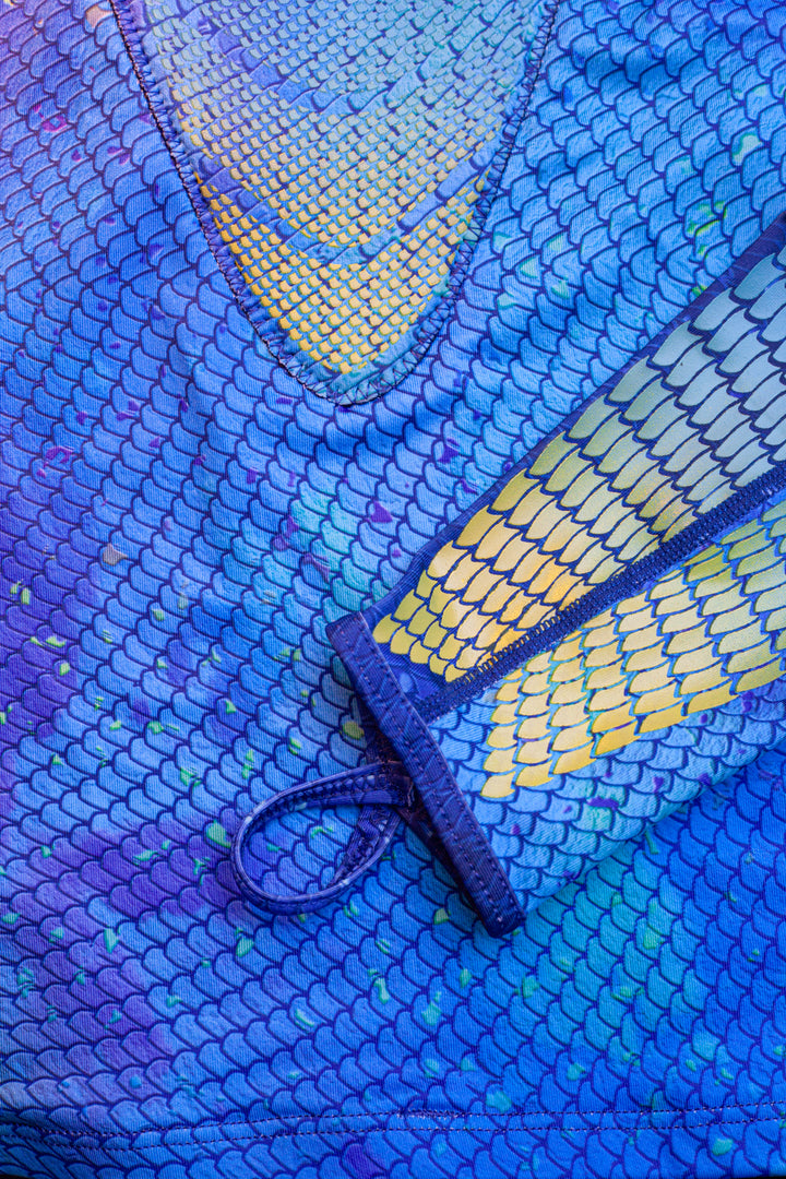 Rashguard de pesca submarina con capucha Kajiki