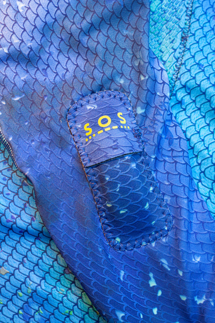 Rashguard de pesca submarina con capucha Kajiki