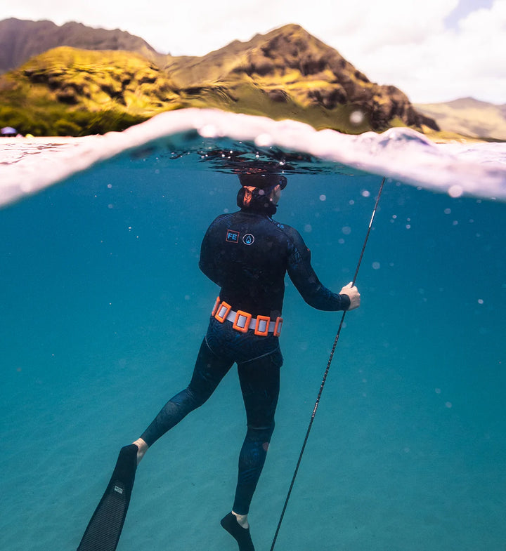 Cinturón de buceo para tormentas eléctricas