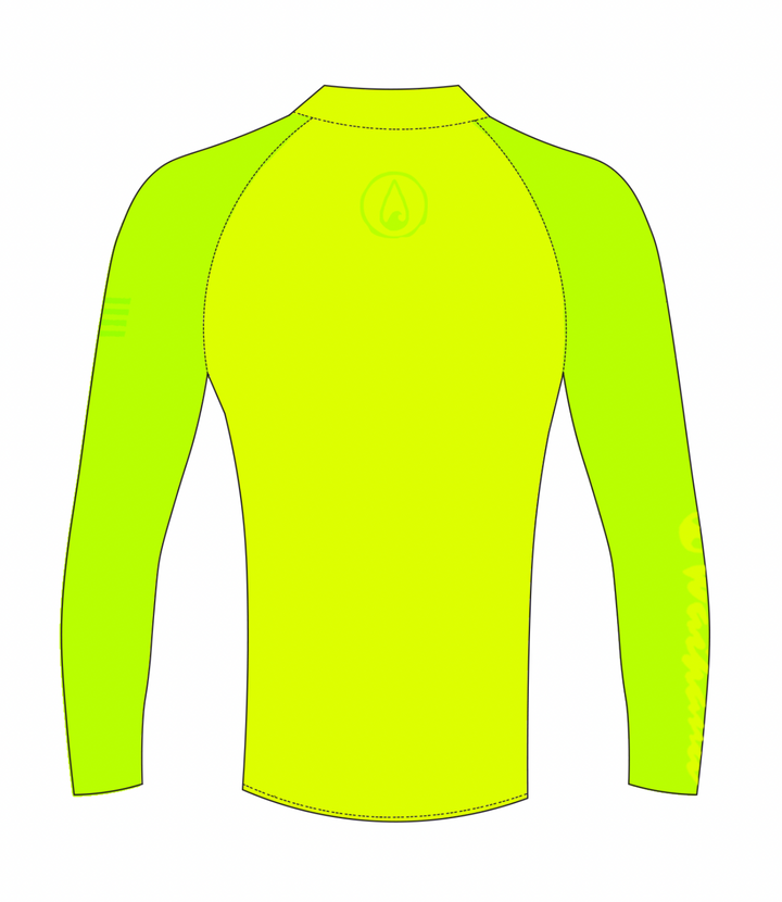 Rashguard à manches longues pour enfants au citron vert 