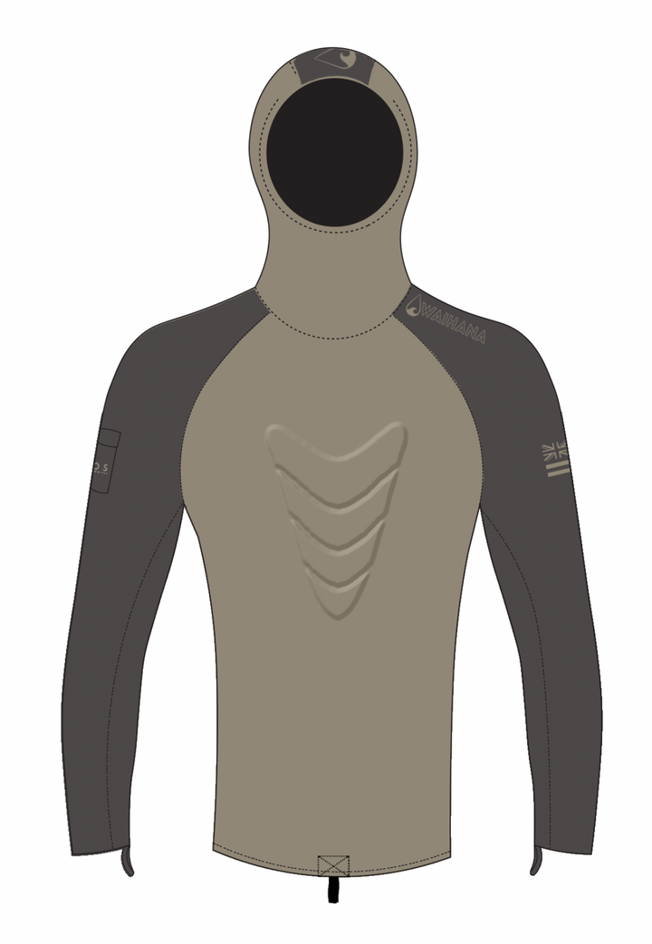 Rashguard con capucha para pesca submarina Mana