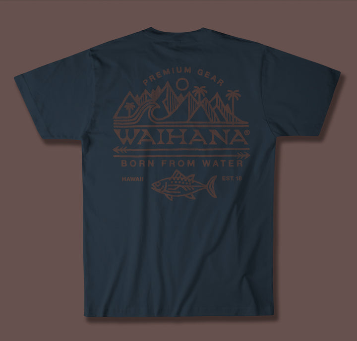 T-shirt Mauka à Makai