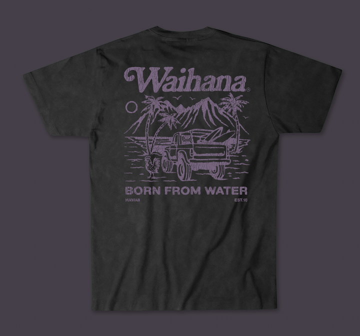 T-shirt Purple Sands