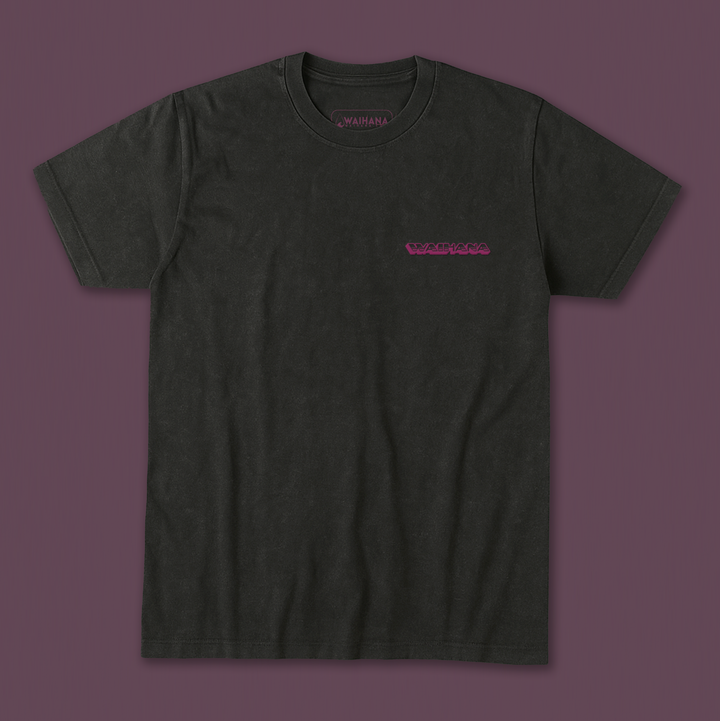 T-shirt avec logo rose