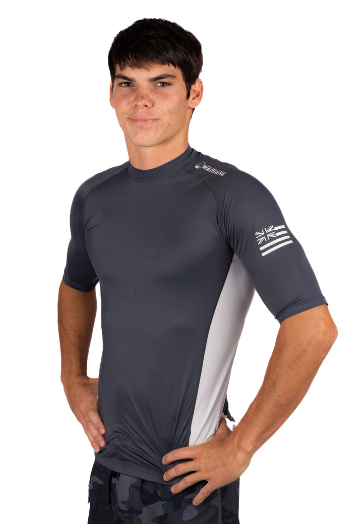 Anthracite Short Sleeve Rashguard