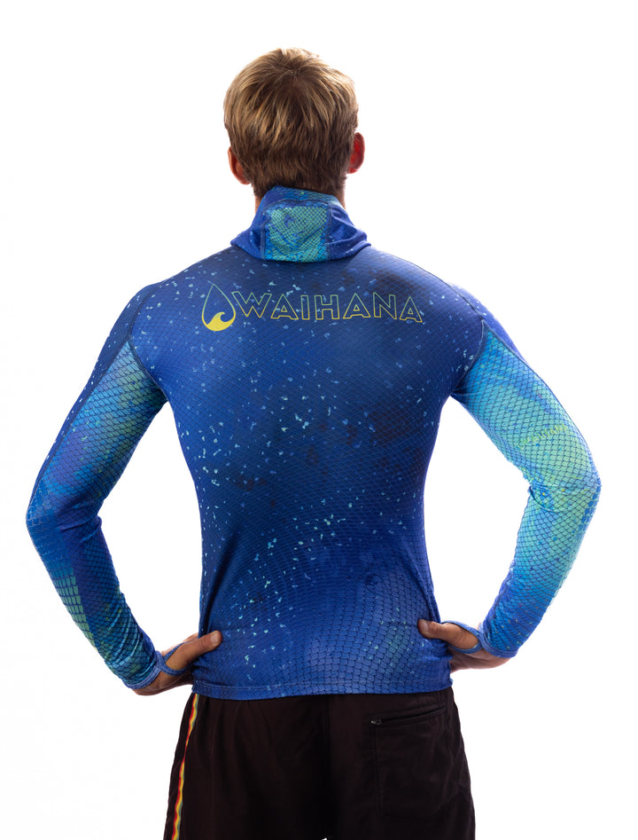 Rashguard de pesca submarina con capucha Kajiki