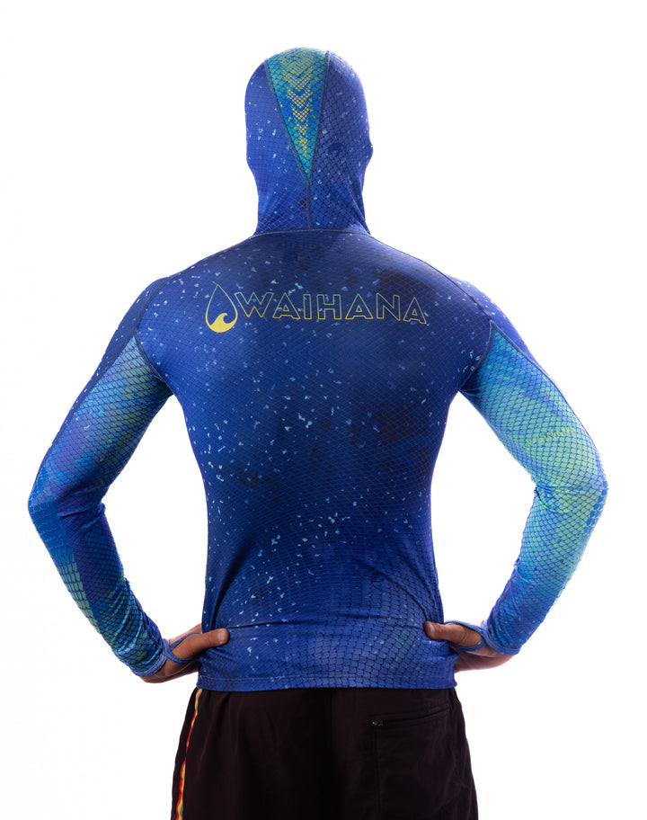 Rashguard de pesca submarina con capucha Kajiki