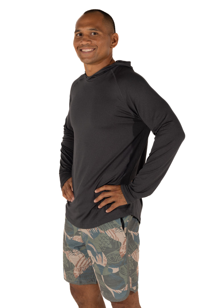 Mariner Black Hooded Long Sleeve