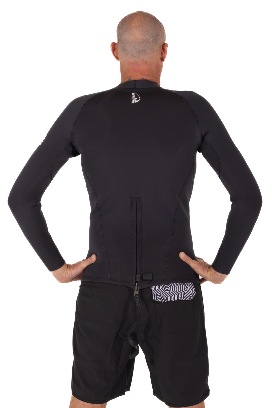 Top de surf Essentials con cremallera trasera para hombre
