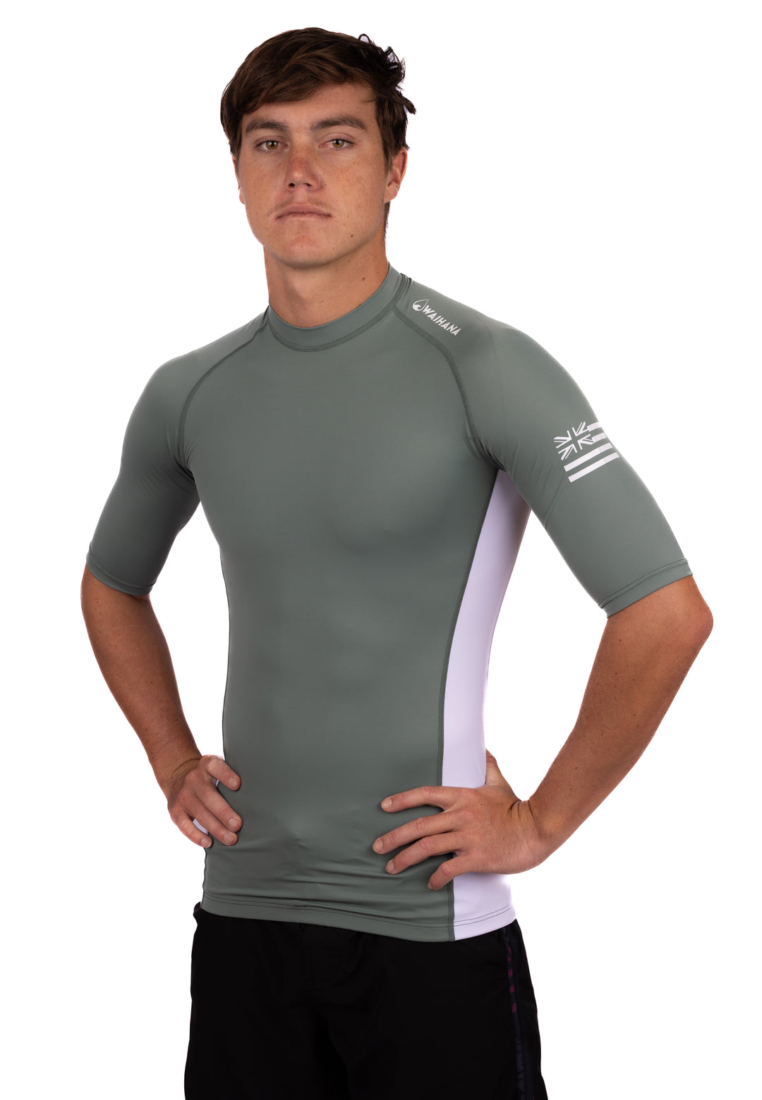 Olive Short Sleeve Rashguard