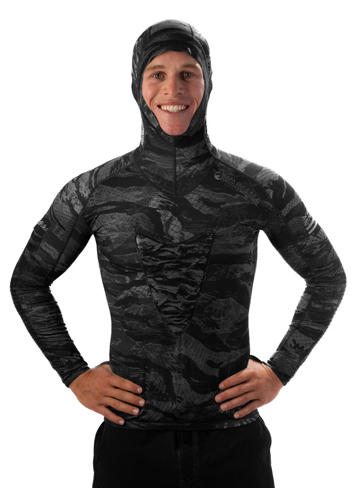 Rashguard Tropicam Noir