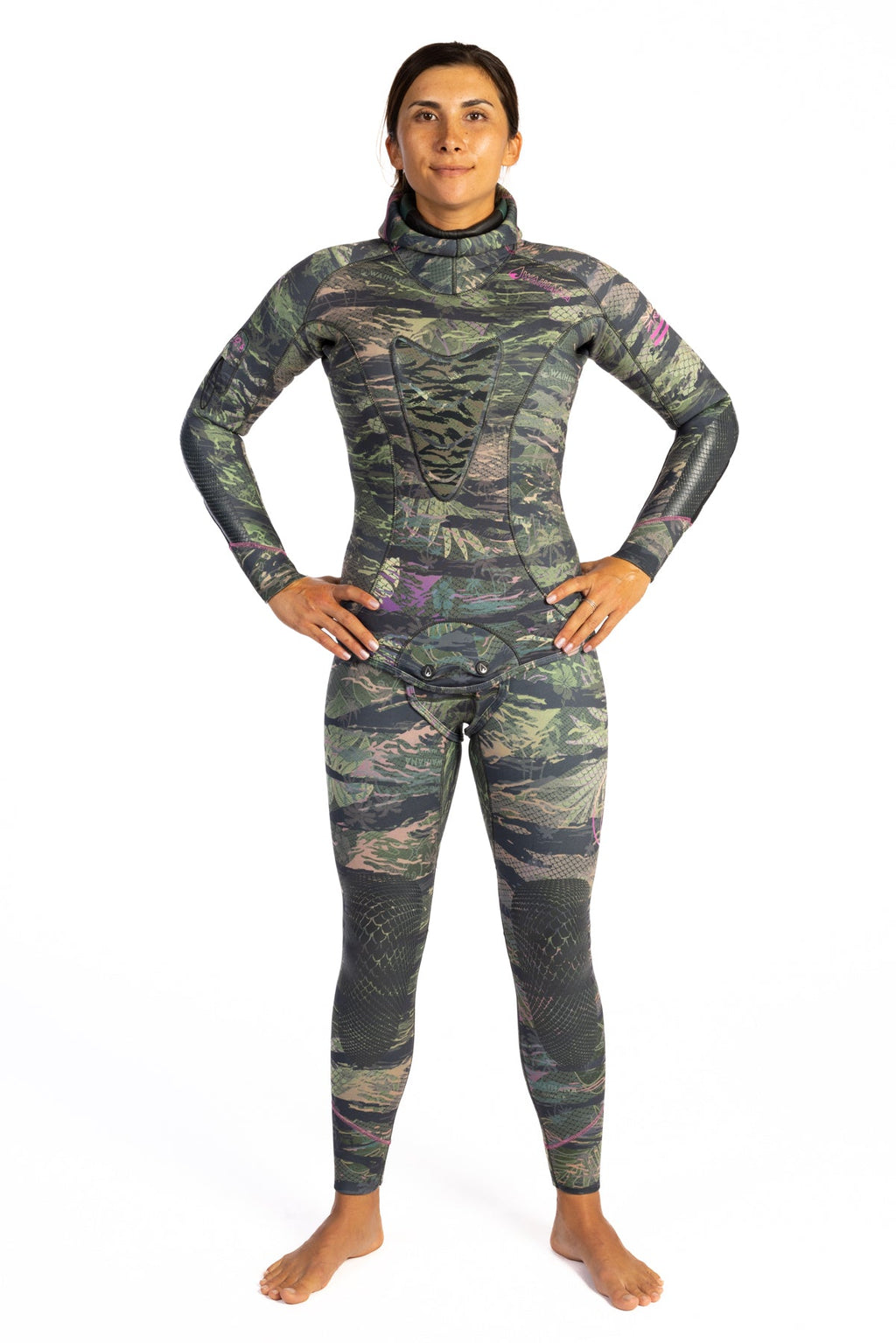 Traje de neopreno de pesca submarina Tropicam para mujer